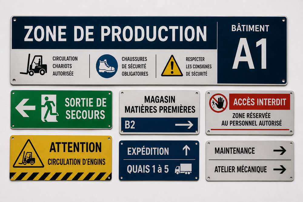 Plaque signalétique